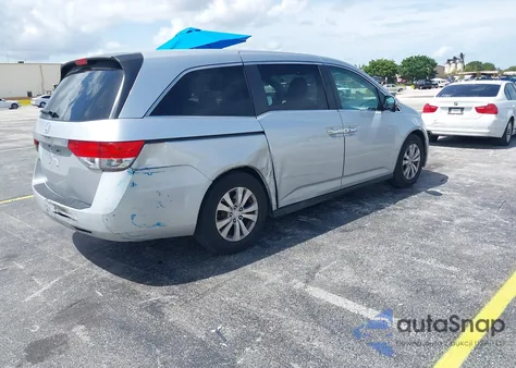 2015 Honda Odyssey Ex из США, поврежденный, VIN 5FNRL5H47FB030190